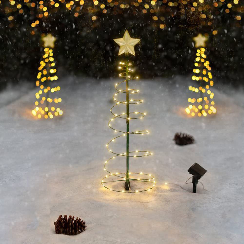 Spiral Pendant LED Hanging Planter Lamp With Faux Tropical Leaf Topper Kalsten