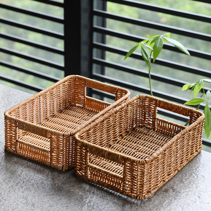 Unisex Practical Storage Basket made of Woven Material Kalsten