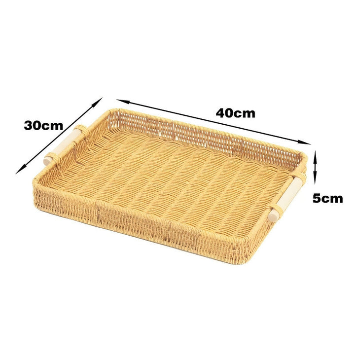 Ladies Rattan Serving Tray Kalsten
