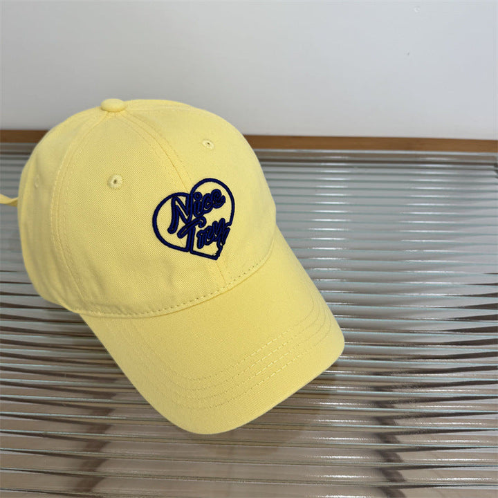 Women's Embroidered Heart-Detail Baseball Cap Kalsten