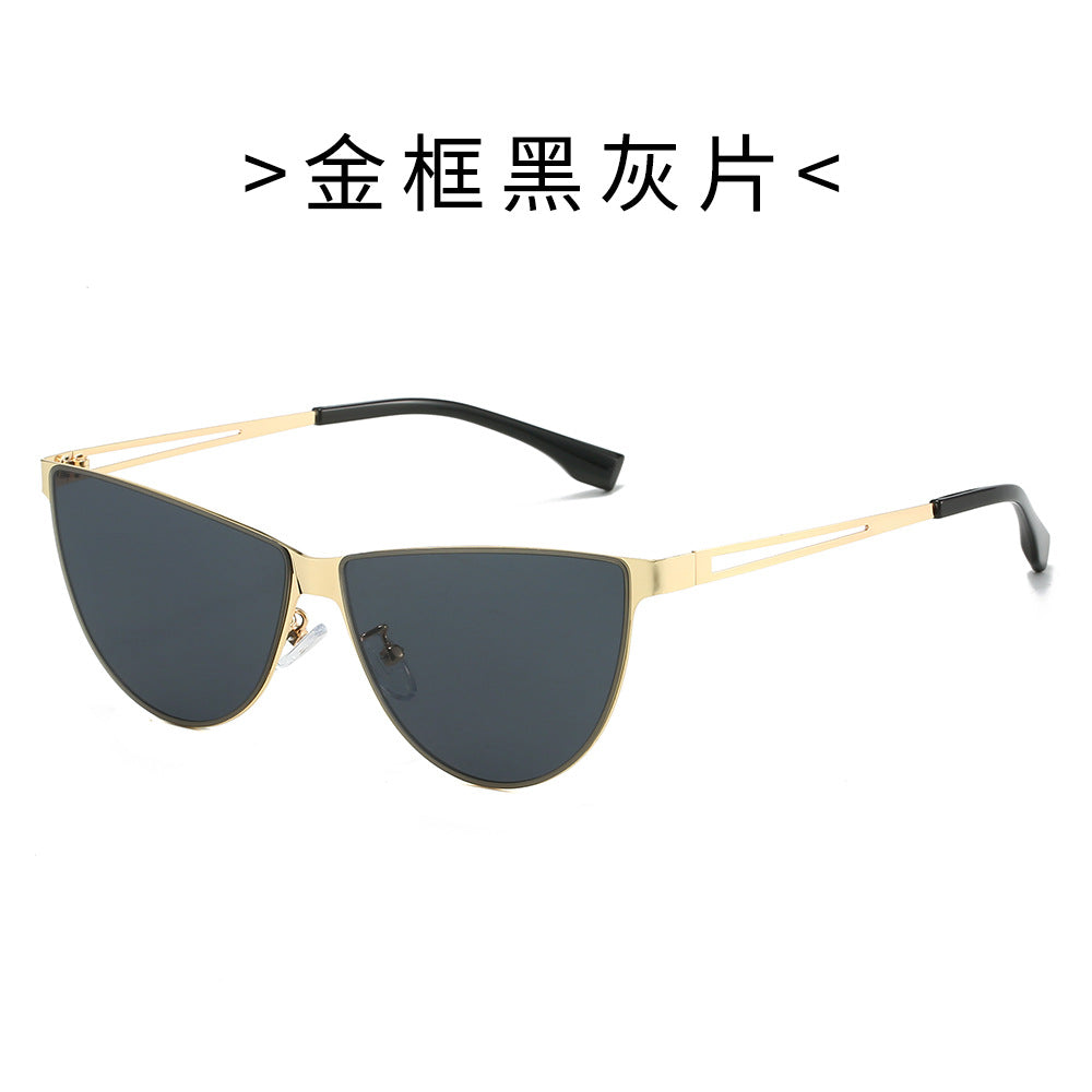 Women’s Fashion Cat-Eye Sunglasses with Elegant Metal Frame Kalsten