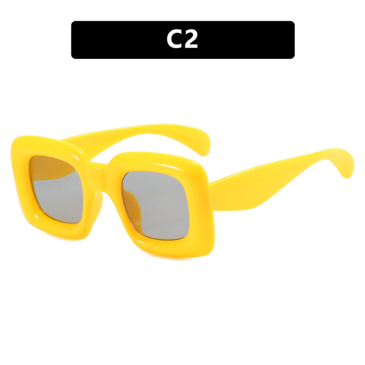 Women stylish square sunglasses with wide frame Kalsten