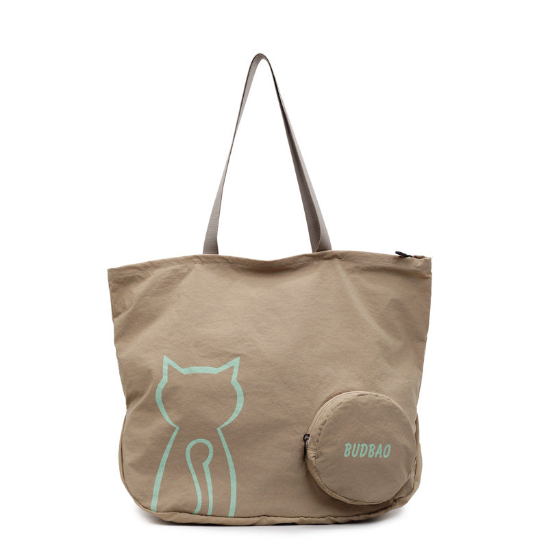 Tote bag with stylish cat design and generous storage space Kalsten