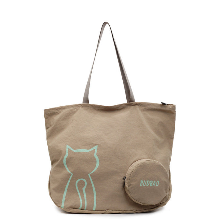 Tote bag with stylish cat design and generous storage space Kalsten