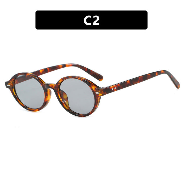 Women's round sunglasses with modern design and polarized lenses Kalsten