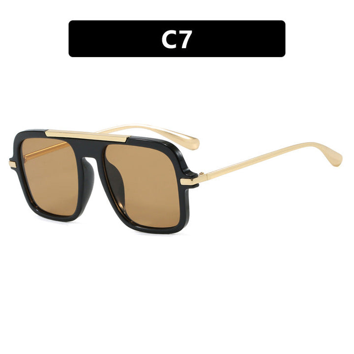 Women's square sunglasses with luxurious metal frame and sturdy lenses Kalsten