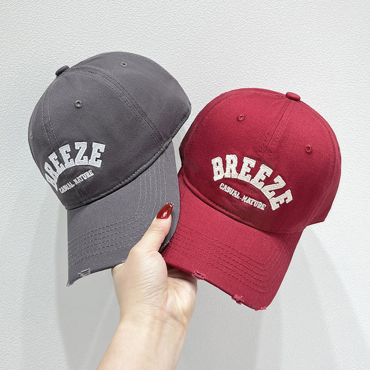 Men's Casual Distressed Cotton Cap Kalsten