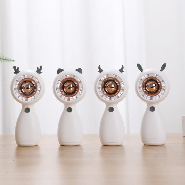 Mini Portable Animal-Themed Handheld Fan Kalsten