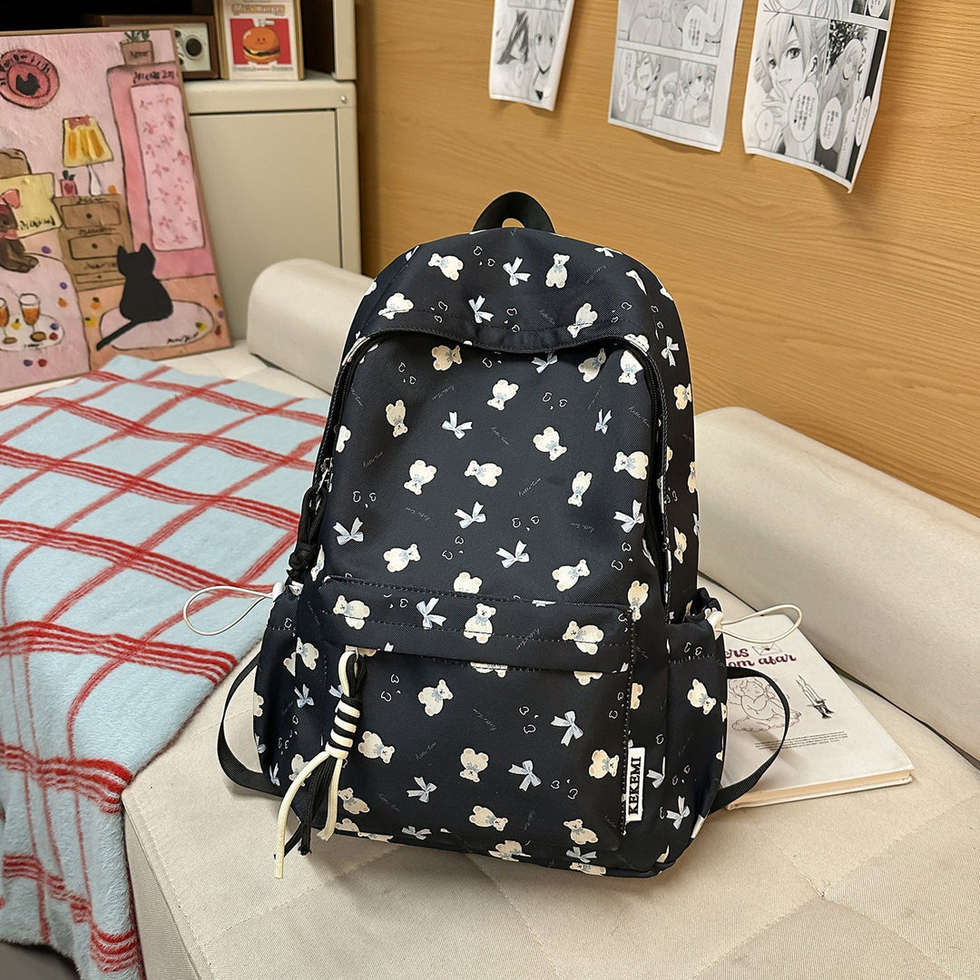 Charming Floral Print Backpack Kalsten
