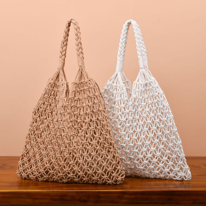 Handcrafted Mesh Bag Kalsten