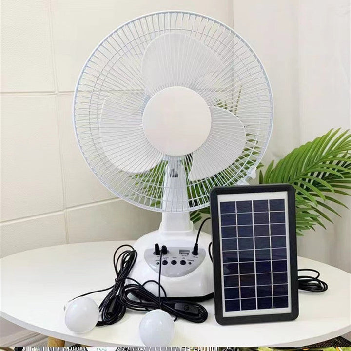 Women Portable Solar Cooler Fan Kalsten