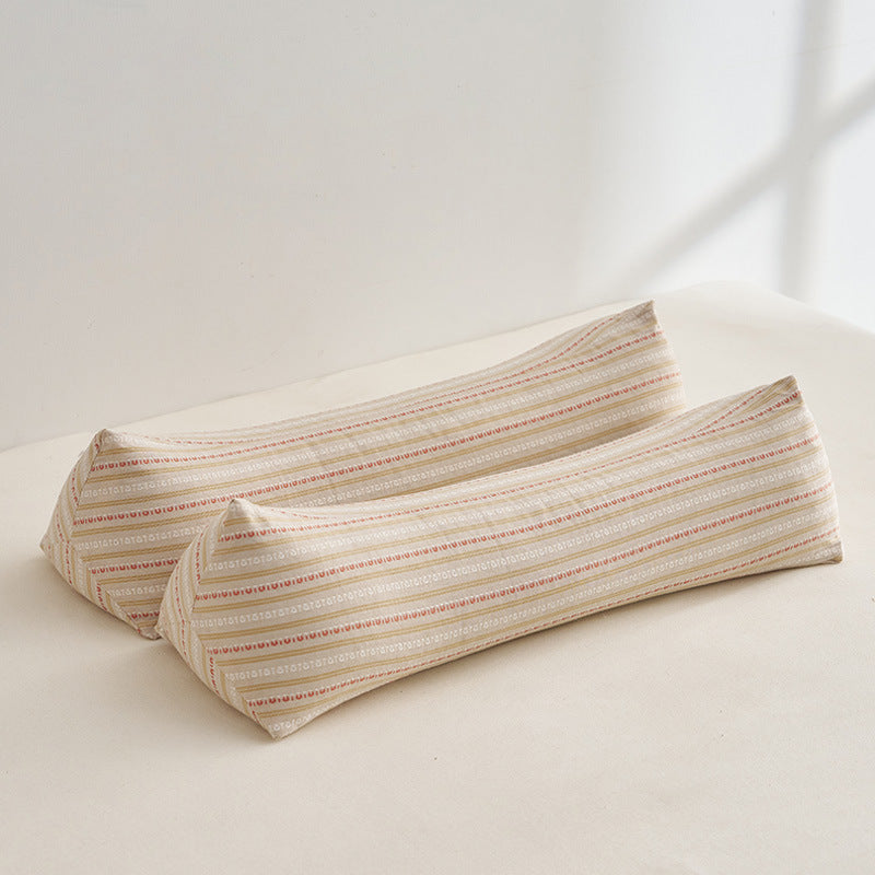 Ergonomic neck roll with stylish striped pattern Kalsten