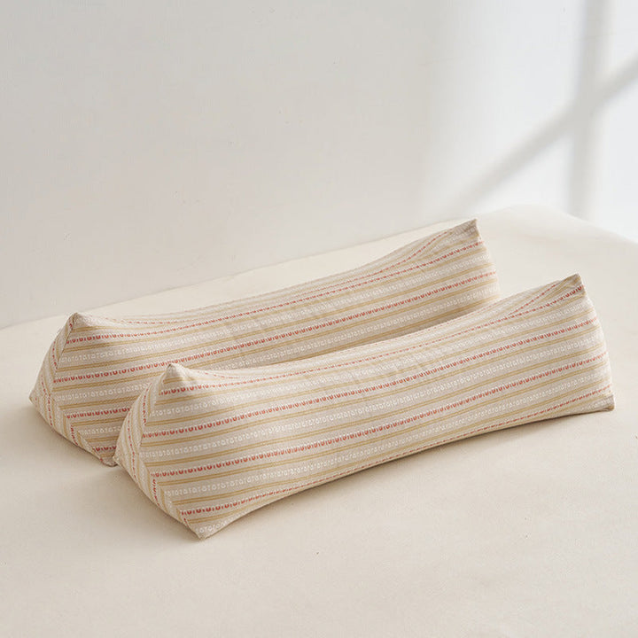 Ergonomic neck roll with stylish striped pattern Kalsten
