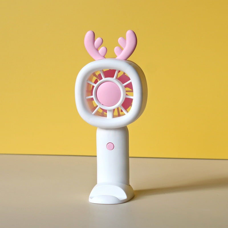 Unisex Creative Hand Fan with Animal Antennas Kalsten