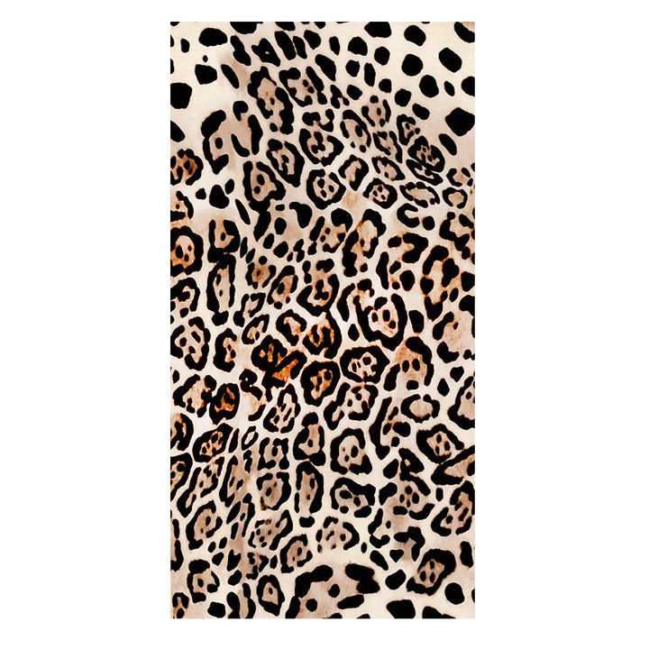 Oversized Microfiber Beach Towel With Retro Daisy Pattern And Quick-Dry Lightweight Weave
