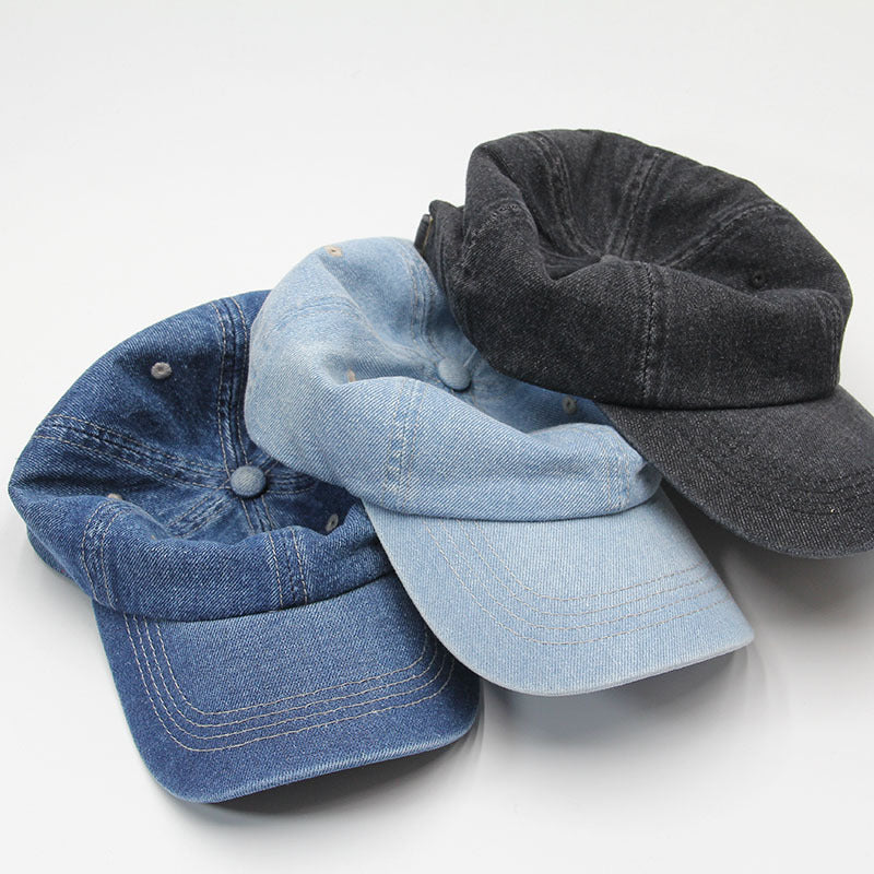 Women's Casual Adjustable Denim Baseball Cap Kalsten