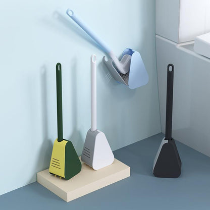 Long-handled toilet brush - Say goodbye to stains.