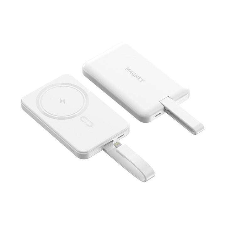 Magnetic power bank with wireless charging function and integrated quick charging Kalsten