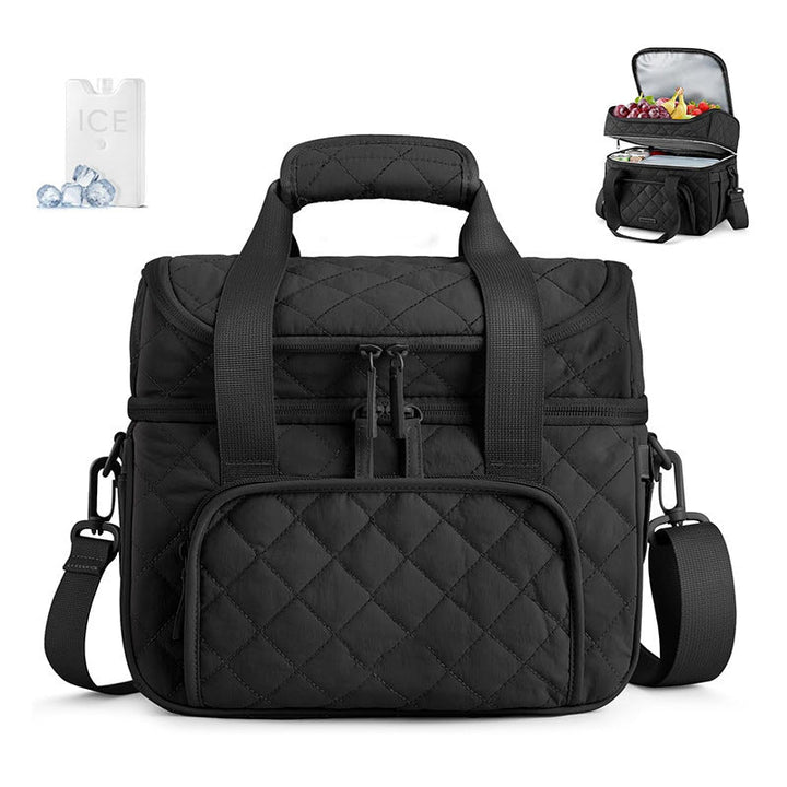 Elegant cooler bag with practical drink holder Kalsten