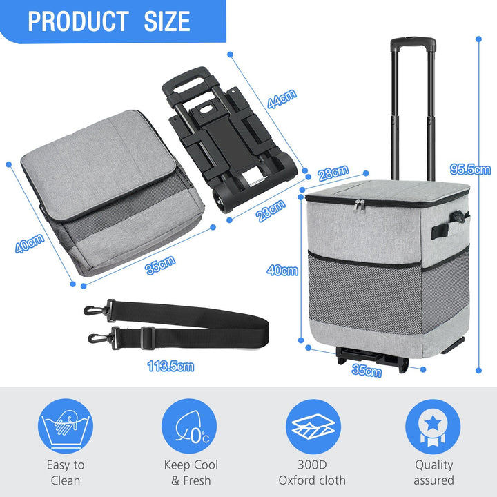 Insulated Rolling Cooler Kalsten