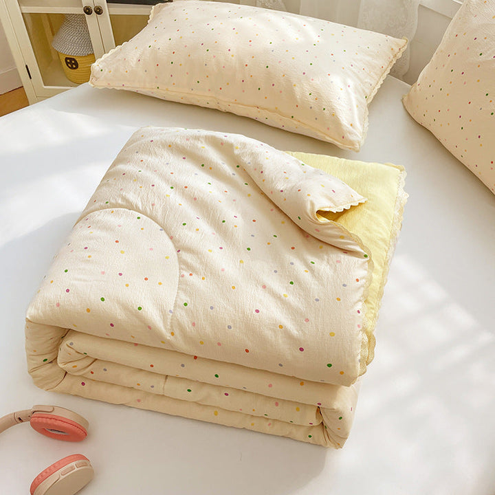 Ladies comfort duvet with delicate floral pattern and high-quality filling Kalsten