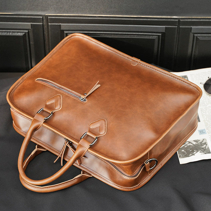 High-Quality Briefcase Made of Durable Artificial Leather Kalsten