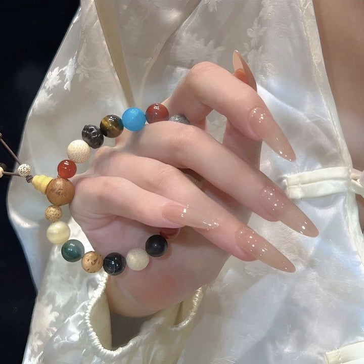 Artificial nails with elegant ombre design Kalsten