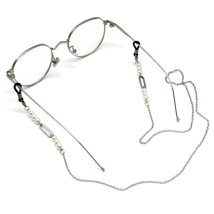 Elegant Pearl-Linked Eyewear Chain Kalsten 1786692206