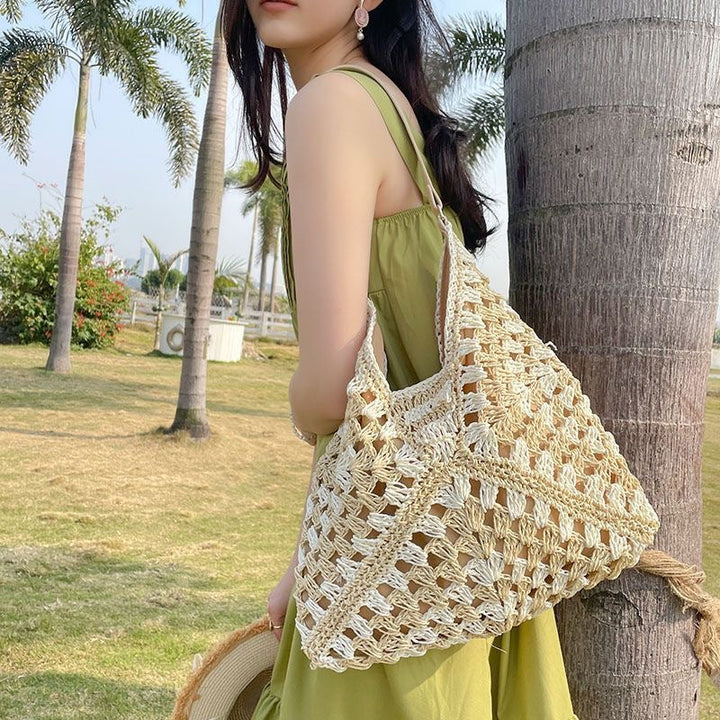 Hand-knotted tote bag Kalsten