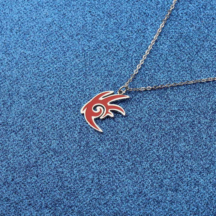 Artistic Swirl Pendant Necklace Kalsten