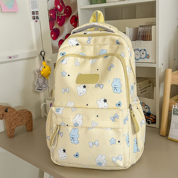 Cute Graphic Pattern School Backpack