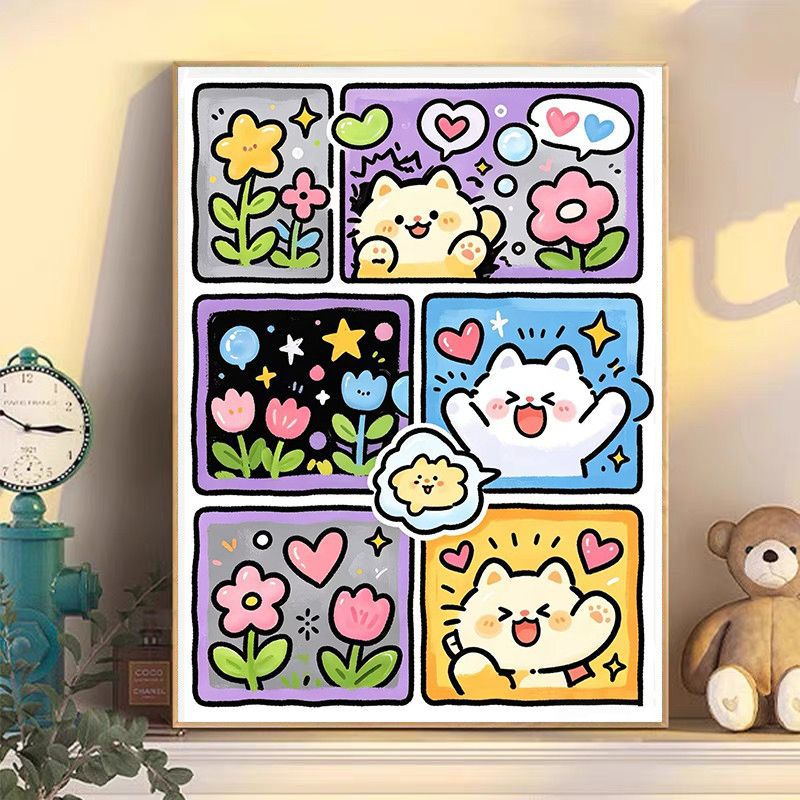 Cute Ice Cream-Themed Wall Art Kalsten