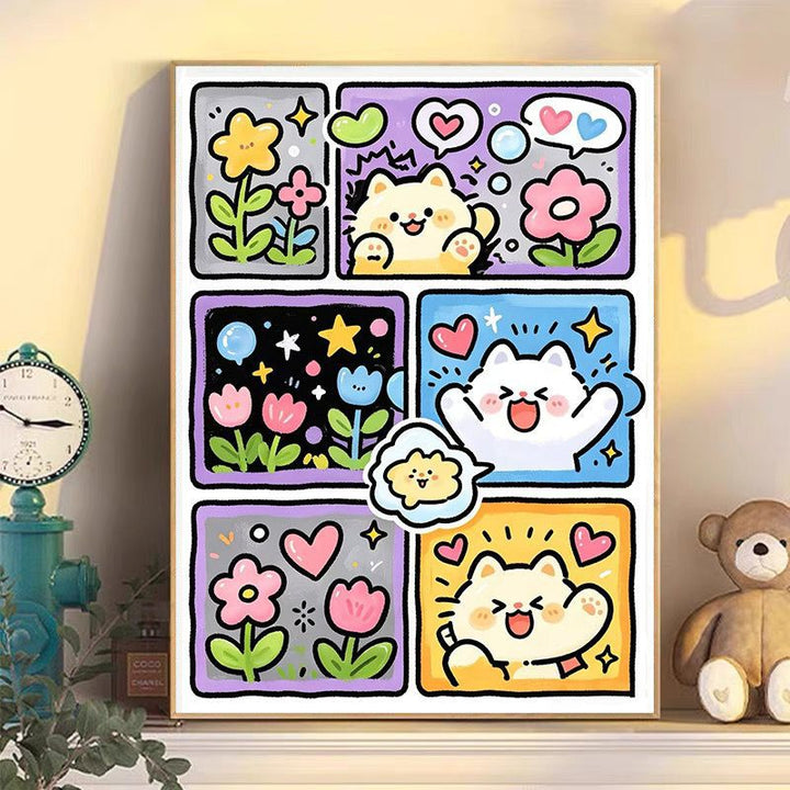 Cute Ice Cream-Themed Wall Art Kalsten