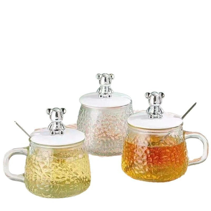 Women's tea cups with decorative lid and spoon Kalsten