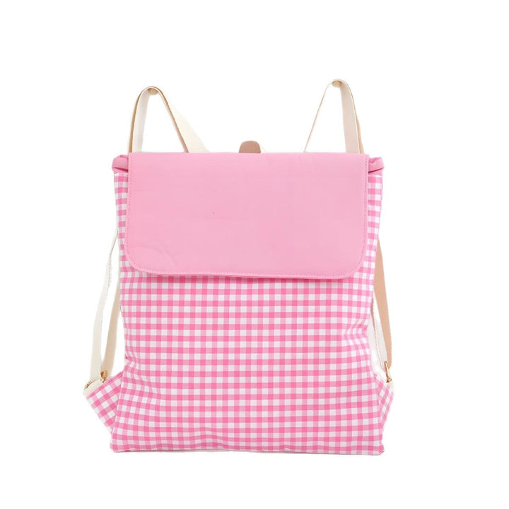 Checked pattern backpack Kalsten