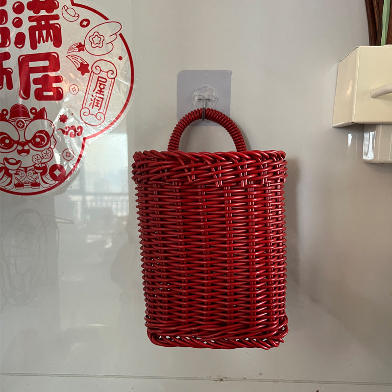 Unisex wall basket with practical hook Kalsten