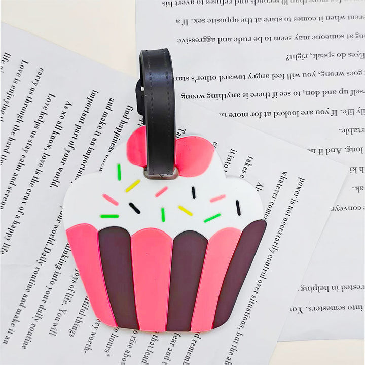 Unisex Luggage Tag in Chocolate Format Kalsten