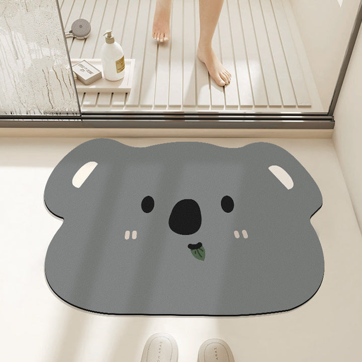 Cute Cat-Themed Anti-Slip Bath Mat