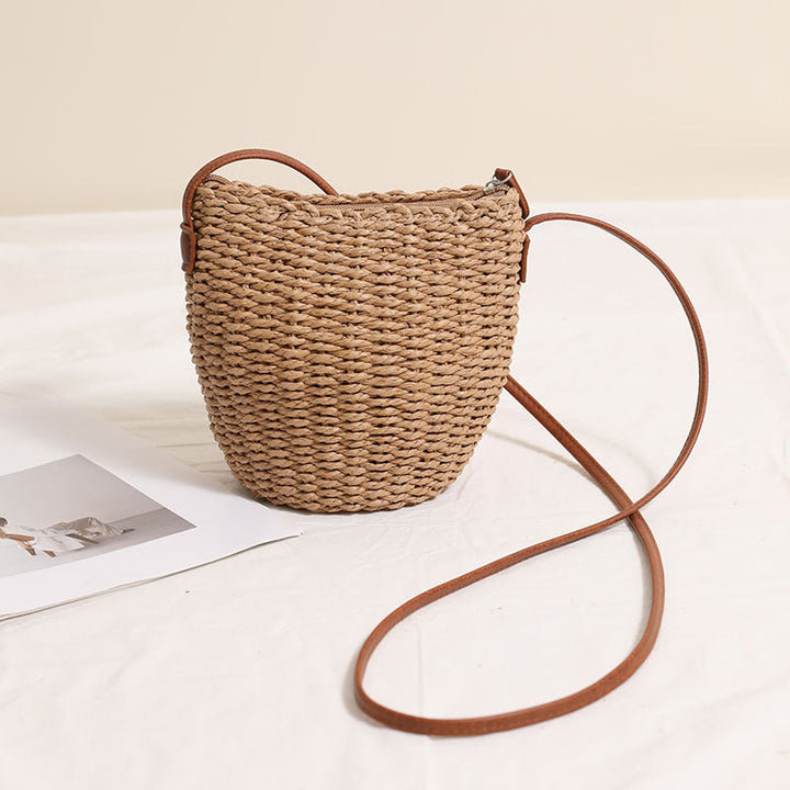 Handcrafted Shoulder Bag Made From Natural Material Kalsten