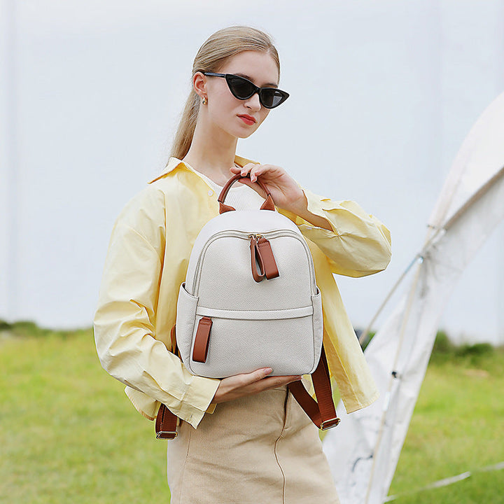 Minimalist Textured Backpack Kalsten
