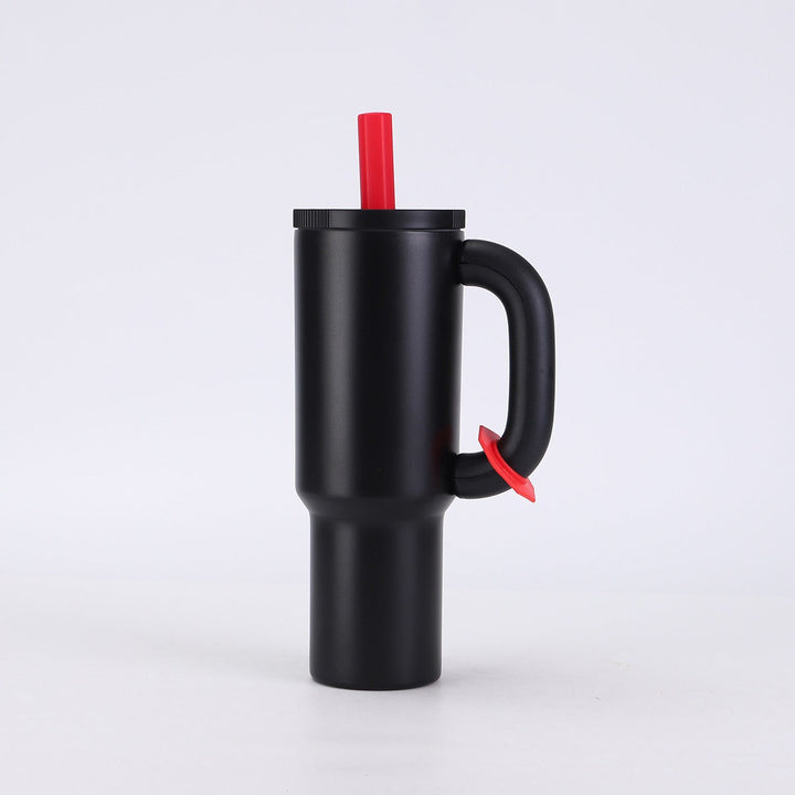 Ladies stylish insulated cup with straw Kalsten