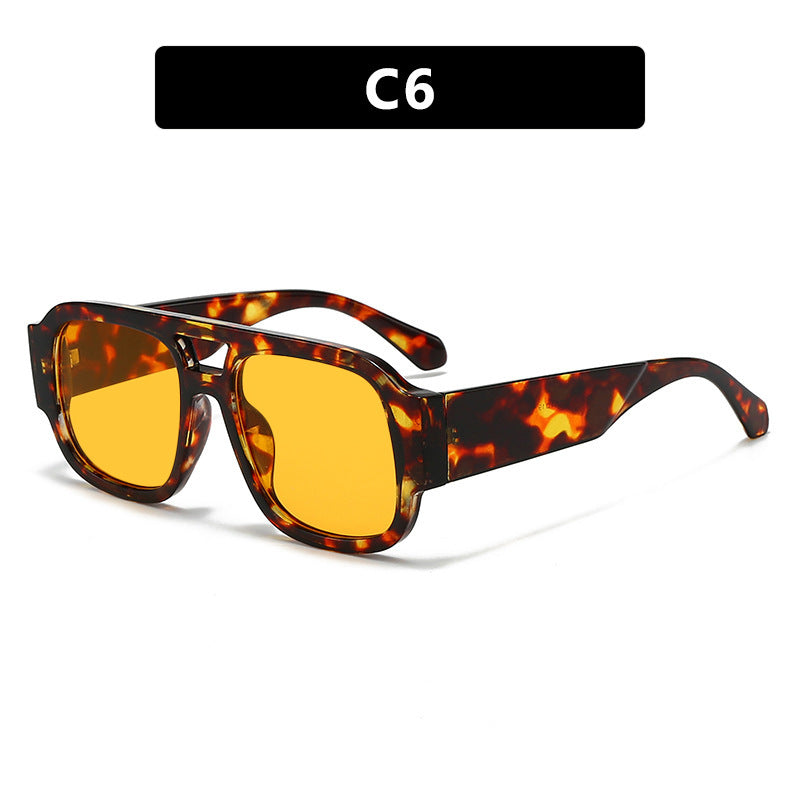 Ladies modern sunglasses in elegant rectangular design Kalsten