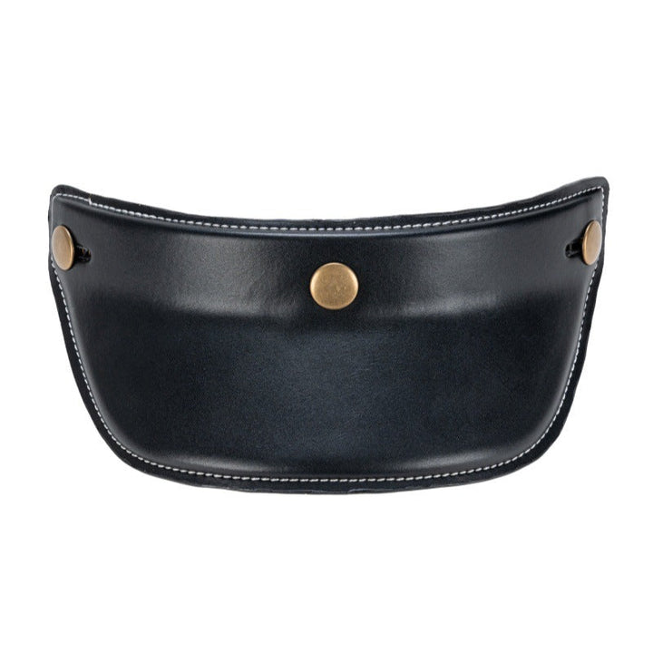 Classic Leather Helmet Visor Kalsten
