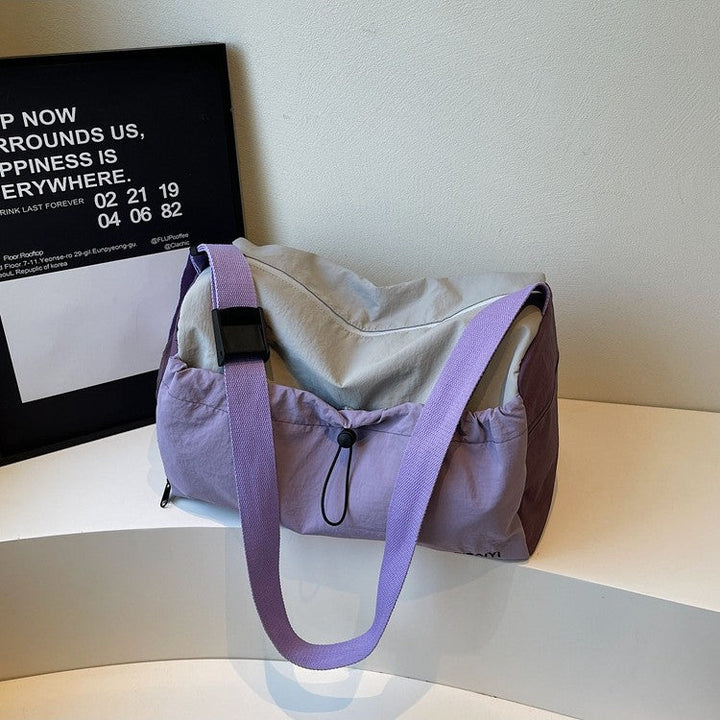 Sporty Shoulder Bag With Versatile Compartment Design Kalsten