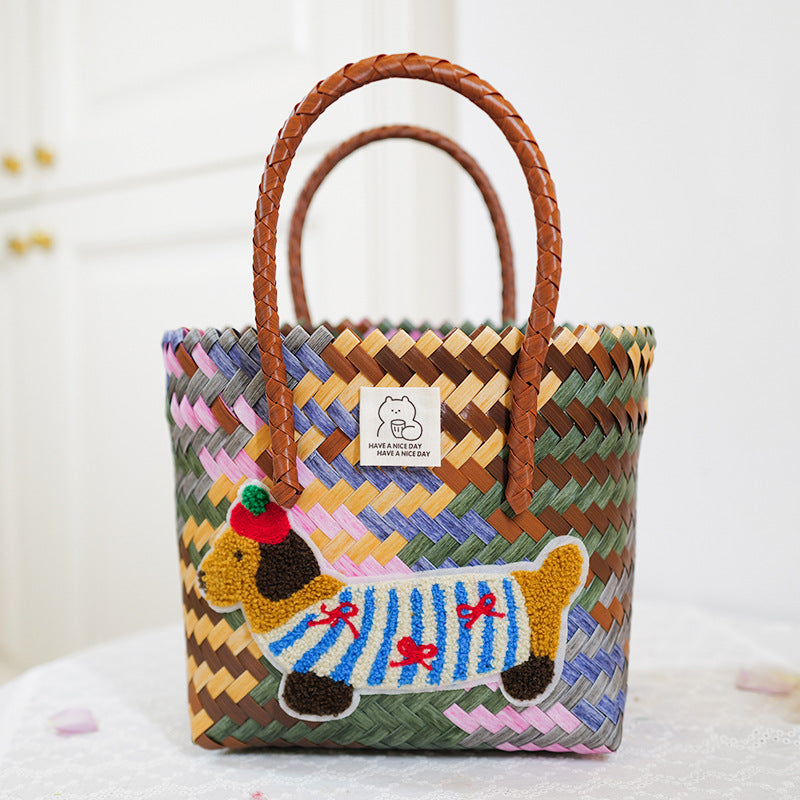 Handmade basket bag Kalsten
