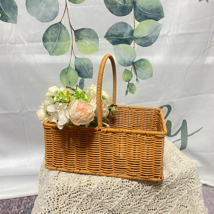 Unisex basket made of woven material Kalsten