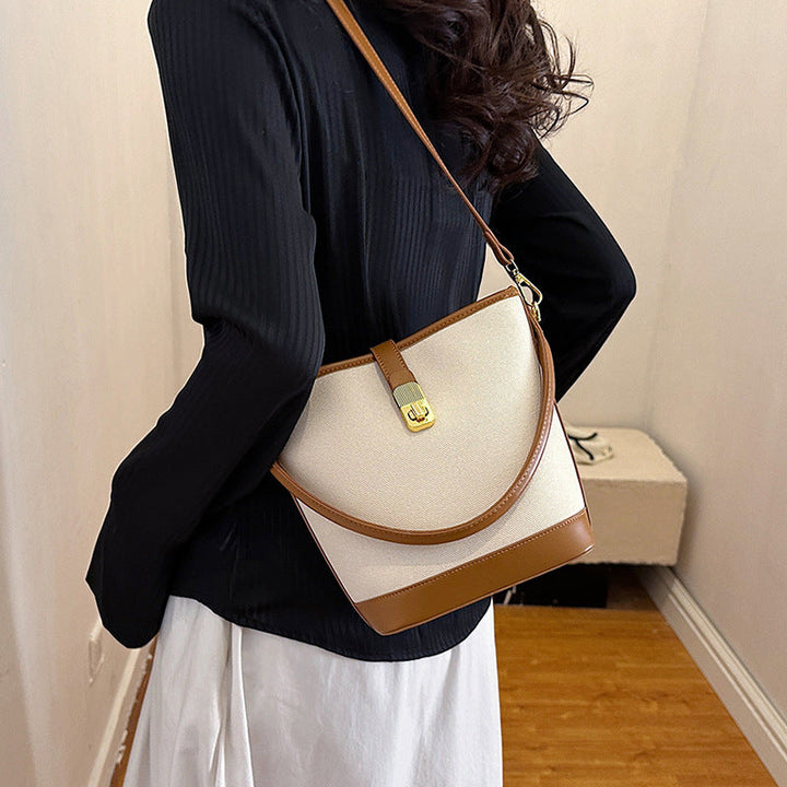 Chic Structured Bucket Bag Kalsten