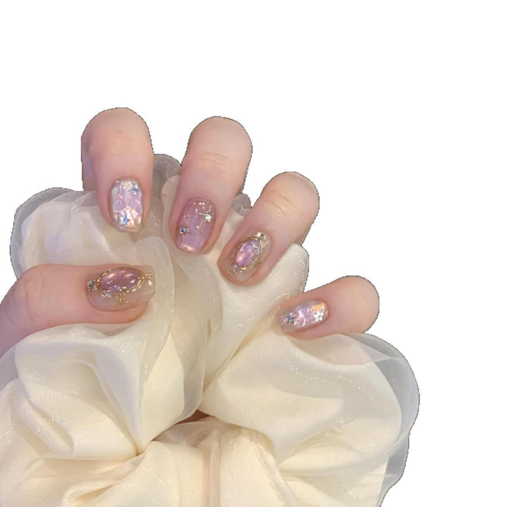 Glamorous nail art with glitter effect Kalsten