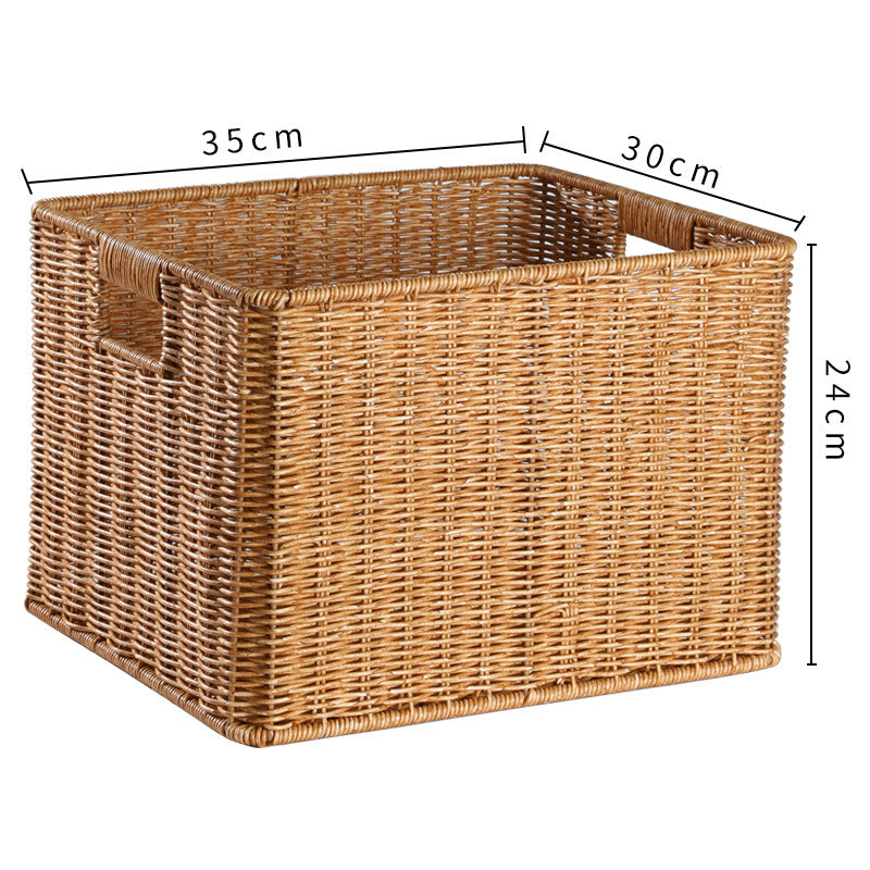 Premium Handwoven Square Storage Basket Kalsten