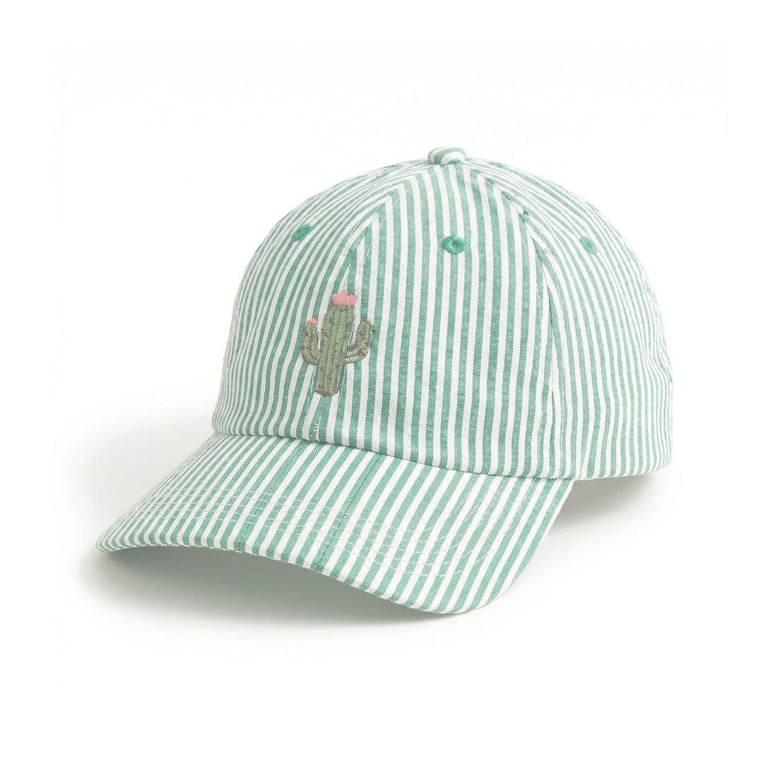 Women's striped baseball cap with strawberry motif Brehn